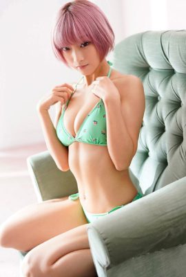 Rosiel Kasyou 火将ロシエル, ヤンマガWeb が水着でカンフー Set.01