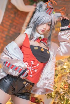 [周叽是可爱兔兔] 圣诞黑 Arknights Schwarz