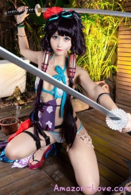 Cosplay KuukoW クー子 Houkusai Saber