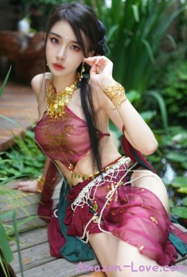Cosplay 余多多Dudu 妲己的古风诱惑力