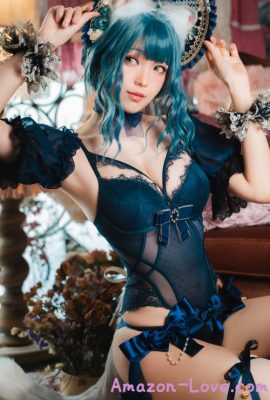 Cosplay ElyEE子 Scottish Fold Cat Doll 摺耳貓少女人形