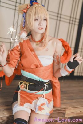 Cosplay 兔子Zzz不吃胡萝卜 我就说我就是宵宫