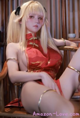 Cosplay 桜满三时 萌姬联合 旗袍