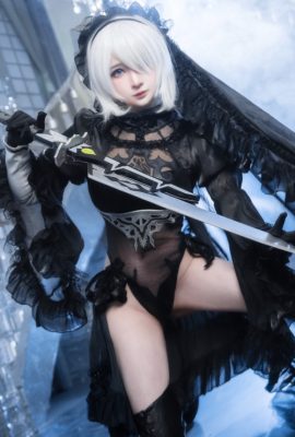 叉子宝宝 Cosplay 2B 尼尔机械纪元