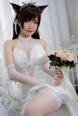 Cosplay 半半子 爱宕花嫁