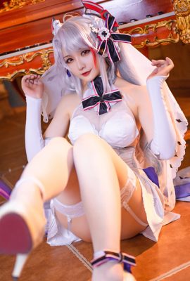 Cosplay 星之迟迟Hoshilily 秘密花园 欧根婚纱