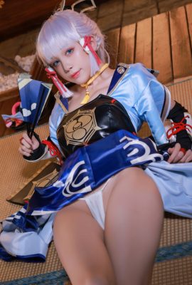 Cosplay 水淼Aqua 神里綾華 Kamisato Ayaka