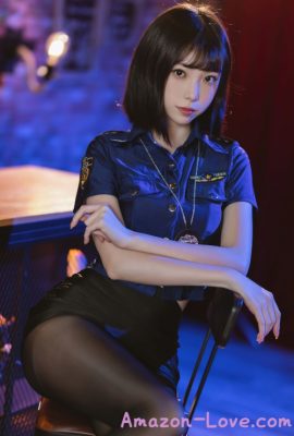 Cosplay 许岚 黑丝制服
