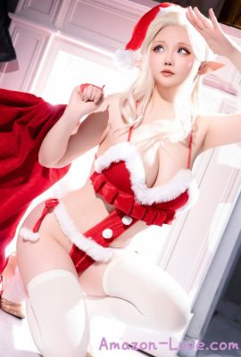 Cosplay 星之迟迟Hoshilily 圣诞精灵篇B 圣诞老人 Set.01